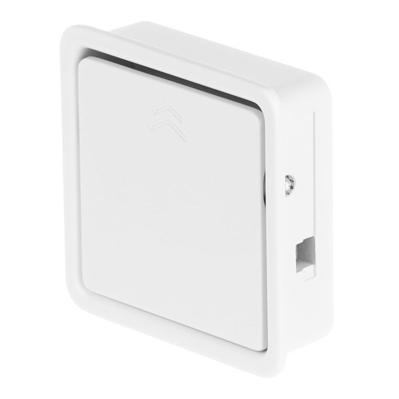 zápustná úchytka Umana XZ10, bílá matná