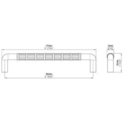 madlo Cegio 2608, broušené železo ZN75