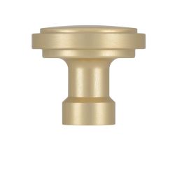 knopek Onka kulatý 2605, jemně broušená mosaz AL76