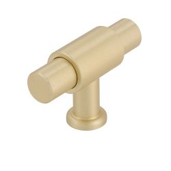 knopek Onka 2604, jemně broušená mosaz AL76