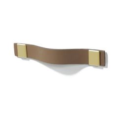 kožená úchytka Adelia SM8348, hnědá kůže I LE7 L7