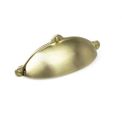 úchytka mušle Sea, zlatá matná