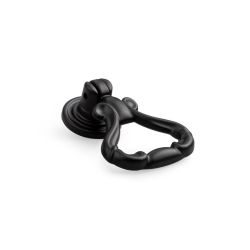 knopka Curious, černá matná