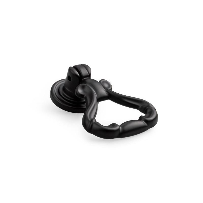 knopka Curious, černá matná