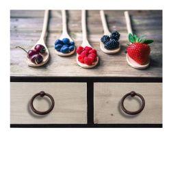 železné klepadlo Fide, průměr 37 mm, staré železo