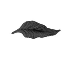 madlo Daphne, pravé, černá matná