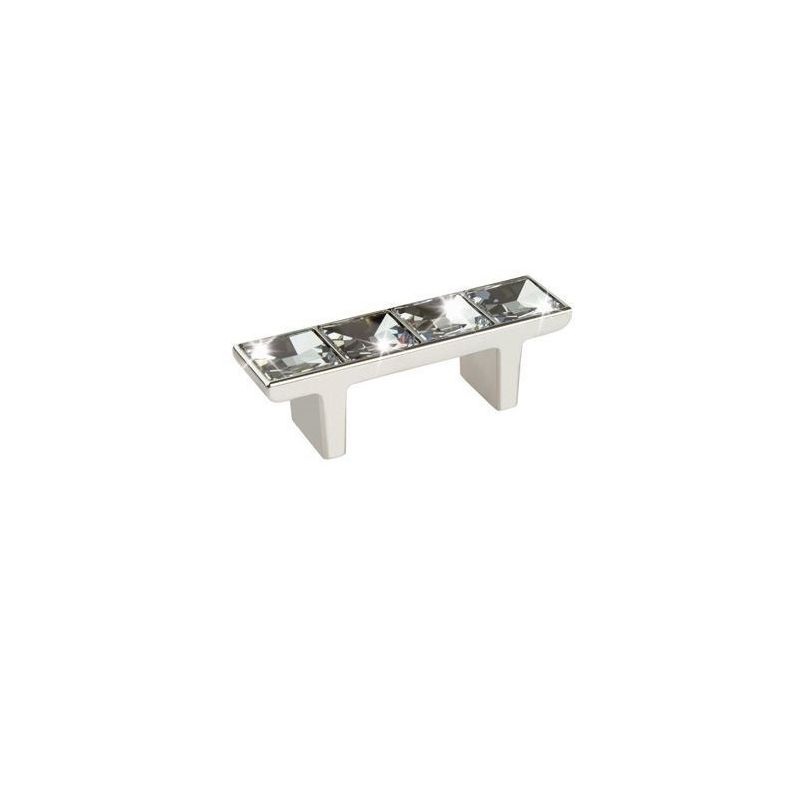 madlo Swarovski Luxus, lesklý nikl