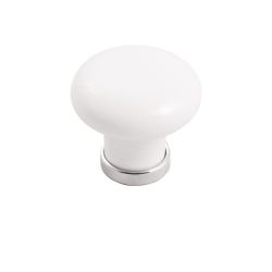 keramický knopek Marco, lesklý nikl