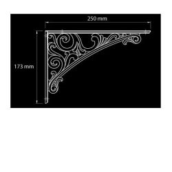 Policová podpěra Barocco, starocin
