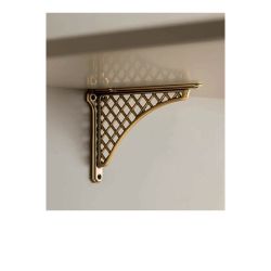 Policová podpěra Coloniale, starozlatá