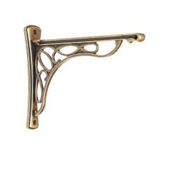 Policová podpěra Liberty, mosaz antik