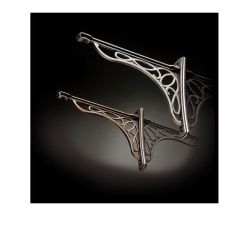 Policová podpěra Liberty, mosaz antik