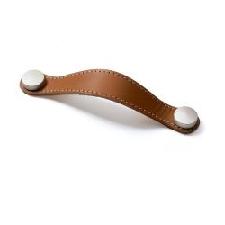 úchytka Gela, světle hnědá kůže