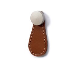 knopek Galati, světle hnědá kůže