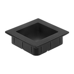 zápustná úchytka Burma 2152, černá matná PB12