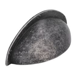 úchytka mušle Gwyneth 1760, stříbrná antik ZN70