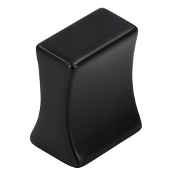 knopek Miranda 2561, černá matná PB12