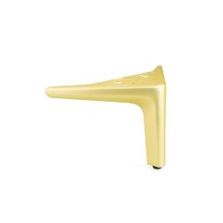 Nábytková nožička DN-701, zlatá matná