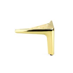 Nábytková nožička DN-701, zlatá lesklá