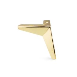 Nábytková nožička DN-724, zlatá lesklá