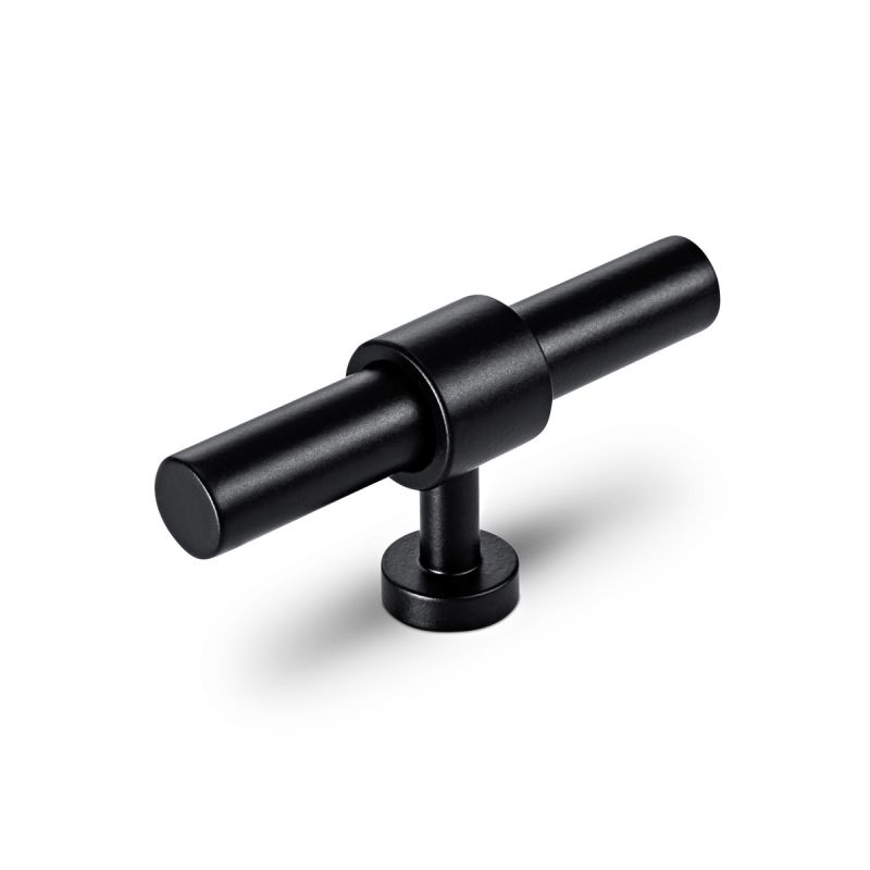 knopek Redondo, černá matná