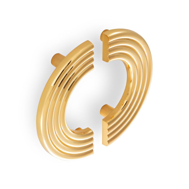 madlo ve tvaru půlkruhu Luna, gold lux