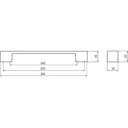 madlo Solidarity 2328, černá matná PB12