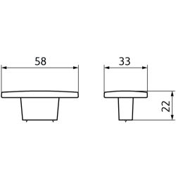 knopek Dominic 2411, staročerná ZN78