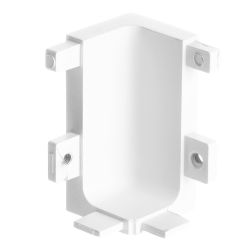 Vnitřní roh pro L profil, bílá matná