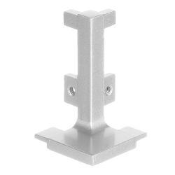 Vnější roh pro L profil, eloxovaný hliník