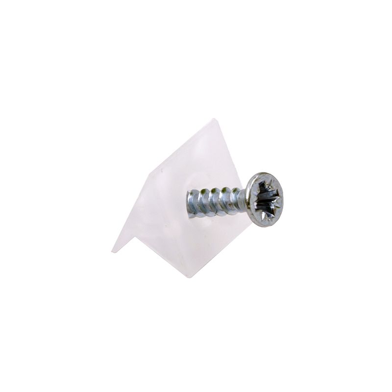 Úhelník spojovací, transparentní