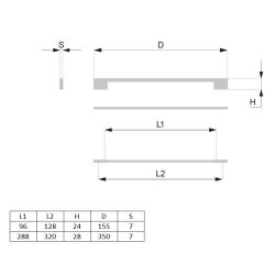 madlo Fresh, lesklý chrom