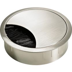 Kabelová přechodka - kulatá, kov, průměr 80 mm