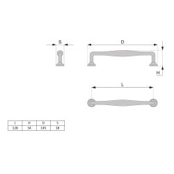 madlo Stable, černá matná