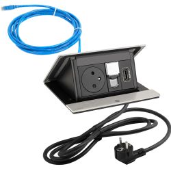 Legrand Pop-up, 1x230V+1xRJ45+1xHDMI