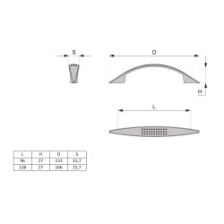madlo Sprinkles, matný nikl