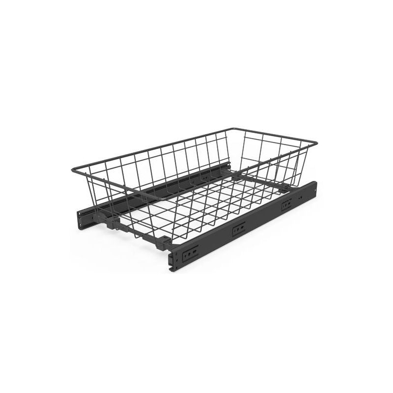 Výsuvný šatní koš na prádlo NOVUM 170 mm, antracit