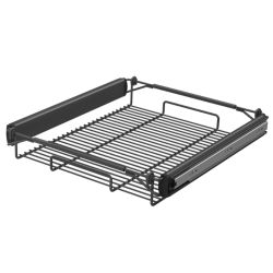 Výsuvný drátěný koš Výška 88 mm, 3321-P22, antracit