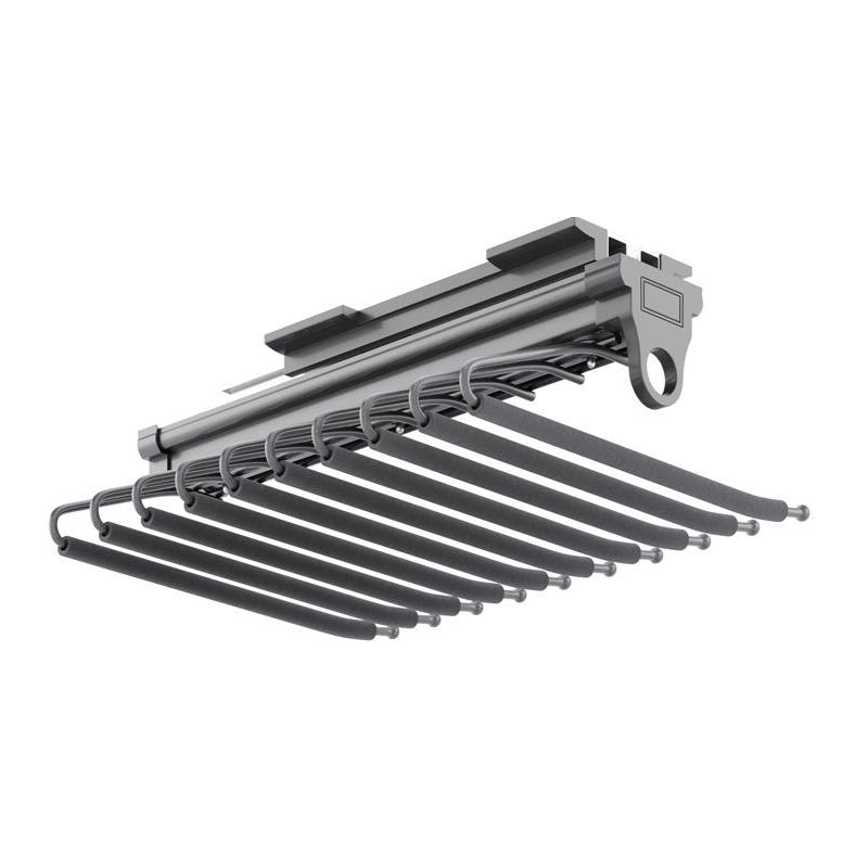 Výsuvný věšák na kalhoty, WB-670, antracit