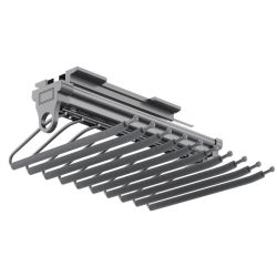 Výsuvný věšák na kalhoty, WB-670, antracit