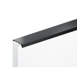 profilová úchytka Komi, černá matná