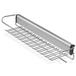 Výsuvný věšák na kravaty 3312-P22, stříbrný