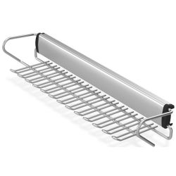 Výsuvný věšák na kravaty 3312-P24, šedý