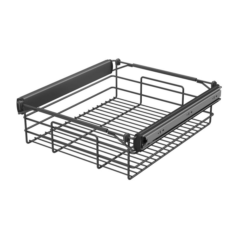 Výsuvný drátěný koš Výška 150 mm, 3322-P22, antracit