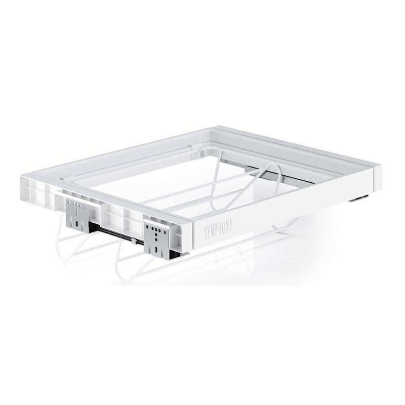 Výsuvný koš na obuv WB 666, bílá