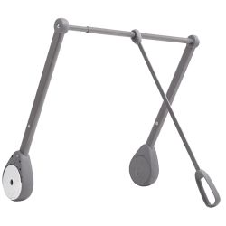 Sklopná šatní tyč VIBO, 750-1250 mm