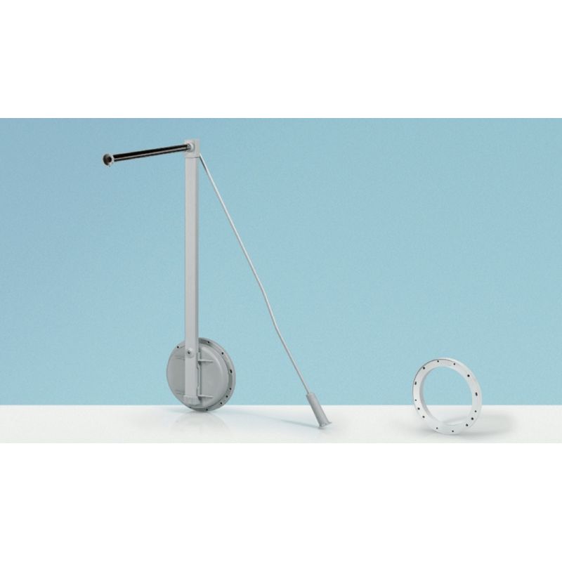 Jednostranná sklopná šatní tyč HETTICH SingleLift 12