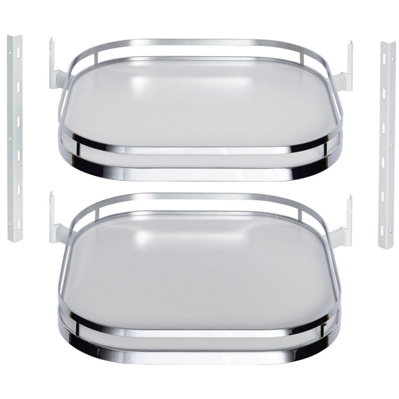 Otočný koš do horní skříňky, TurnMotion II, Arena Classic, bílá