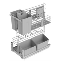 Cooking agent, s držákmi čela