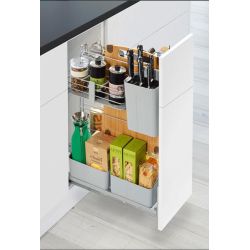 Cooking agent, s držákmi čela